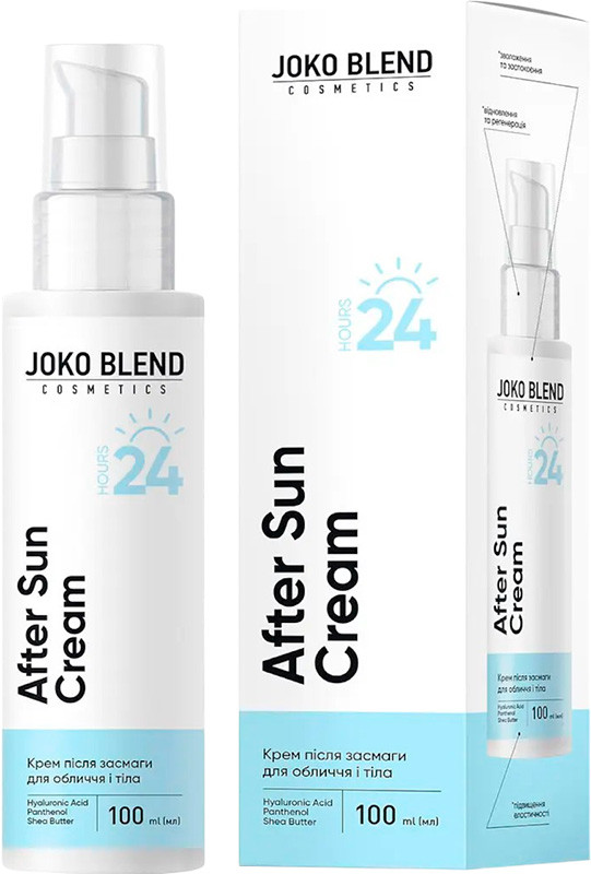 Крем после загара для лица и тела Joko Blend, 100 мл