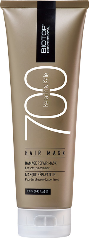 BIOTOP 700 Маска для волос Keratin + Kale, 250 мл