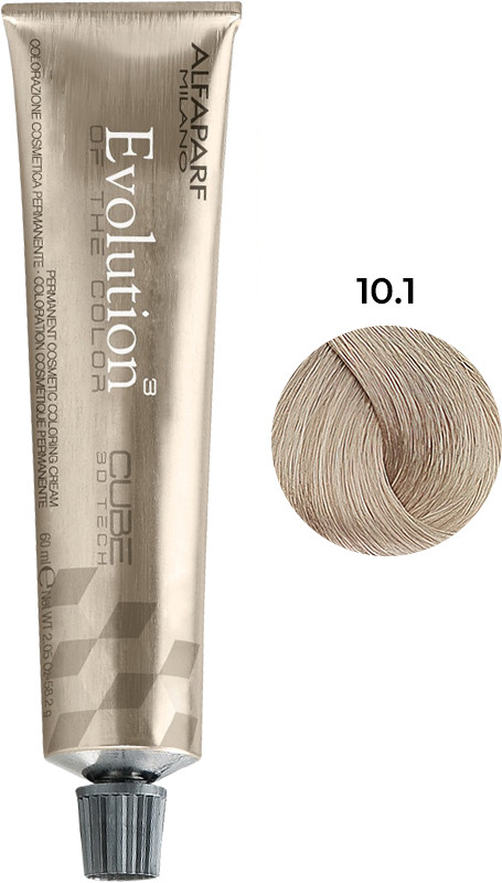 Стойкая краска для волос Evolution of the Color тон 10.1 Alfaparf, 60 мл