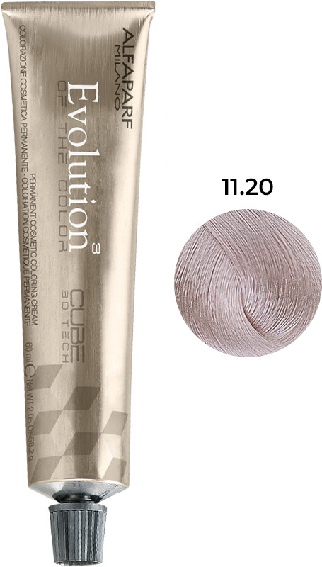 Стійка фарба для волосся Evolution of the Color тон 11.20 Alfaparf, 60 мл 