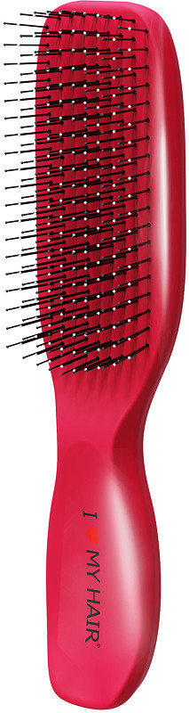 Щетка для волос глянцевая magenta M Spider Classic, I Love My Hair