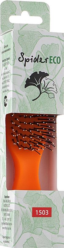 Щетка для волос глянцевая coral М Spider Classic, I Love My Hair  Фото 3 