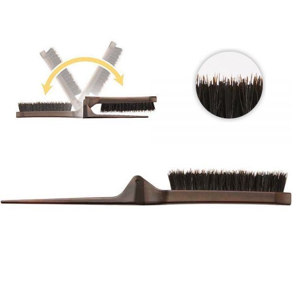 Щітка трирядку з натуральною щетиною Style Up Brush Combo Olivia Garden  Фото 2 