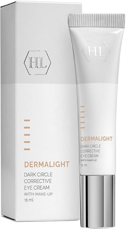 Крем для повік з тоном корегуючий Dermalight Corrective Eye Cream with make-up Holy Land, 15 мл