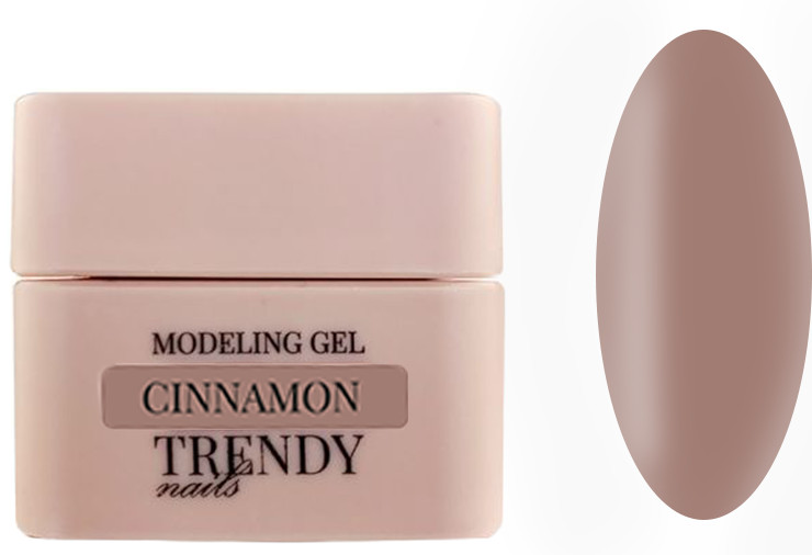 Гель для моделирования Cinnamon HEMA-Free Trendy Nails, 15 мл
