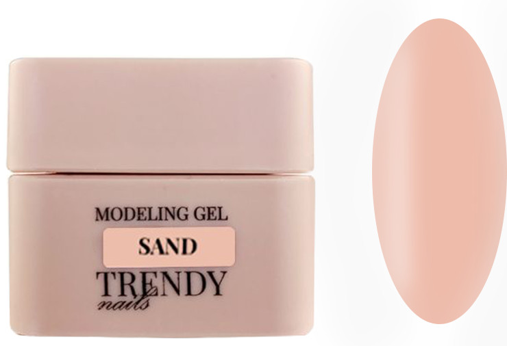Гель для моделювання Sand HEMA-Free Trendy Nails, 15 мл