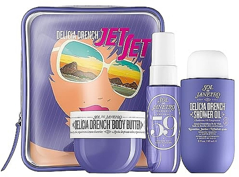 Набір для тіла Delicia Drench 59 Jet Set Sol de Janeiro 