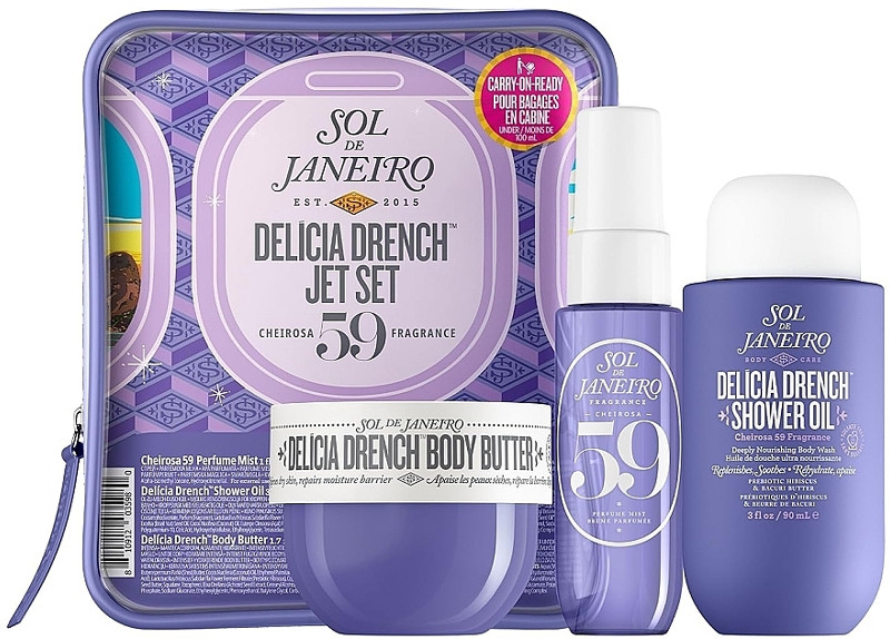 Набір для тіла Delicia Drench 59 Jet Set Sol de Janeiro Фото 2