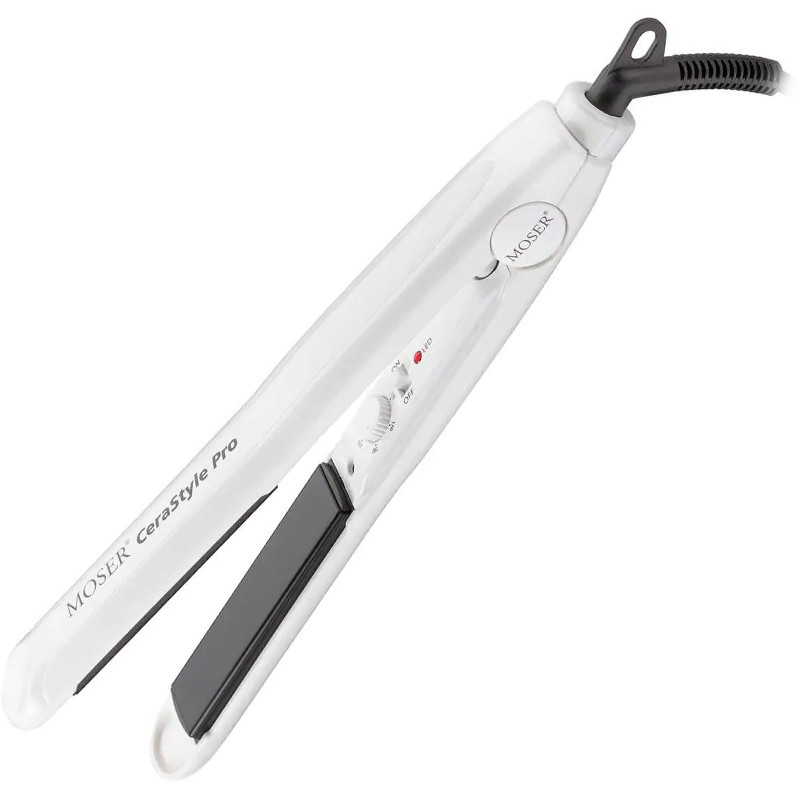 Плойка-выпрямитель Moser Cera Style 24 мм, 36W белая 4417-0051 на beauty-prof.com Плойка-выпрямитель Moser Cera Style 24 мм, 36W белая 4417-0051