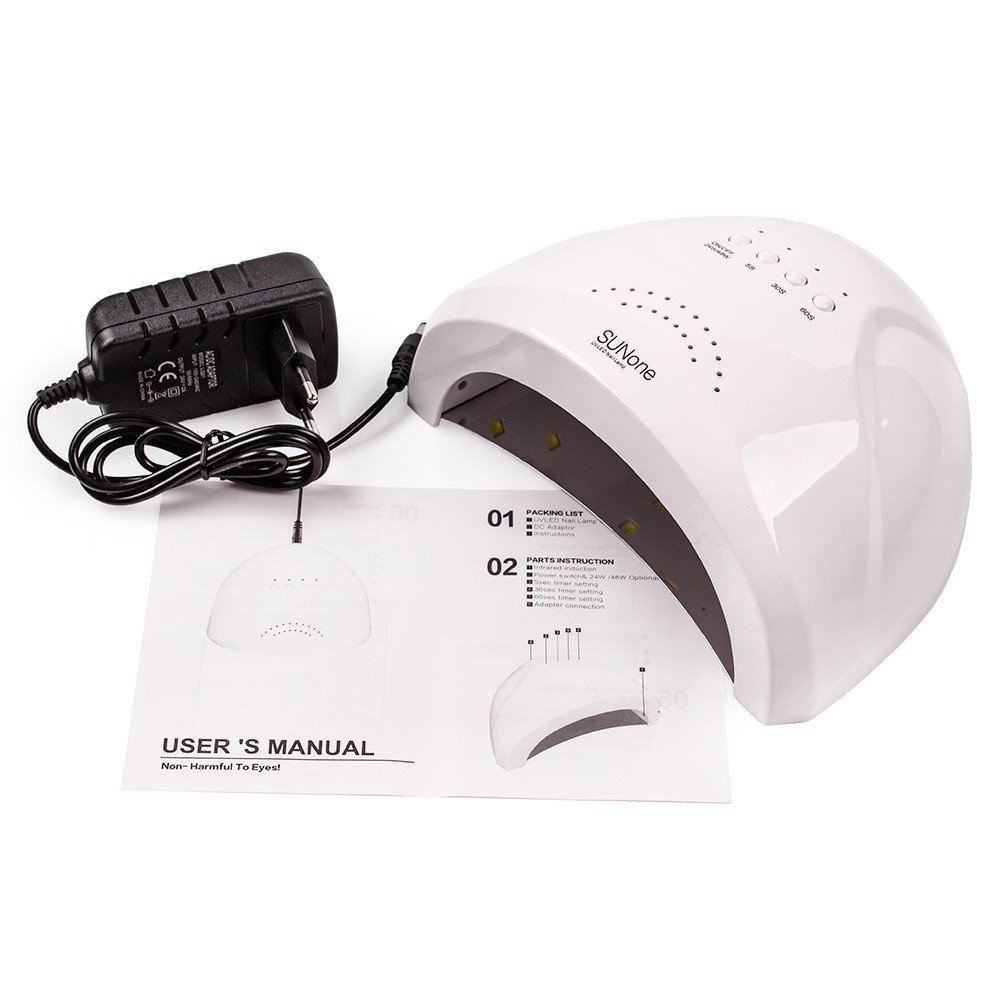 LED/UV Лампа SUN-1 (без дисплея) белая 48 Вт BP 