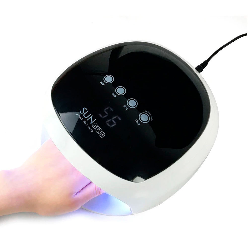 LED / UV Лампа SUN-4S PLUS гібридна (з дисплеєм) біла 52 Вт BP на beauty-prof.com Фото 2 LED / UV Лампа SUN-4S PLUS гібридна (з дисплеєм) біла 52 Вт BP Фото 2