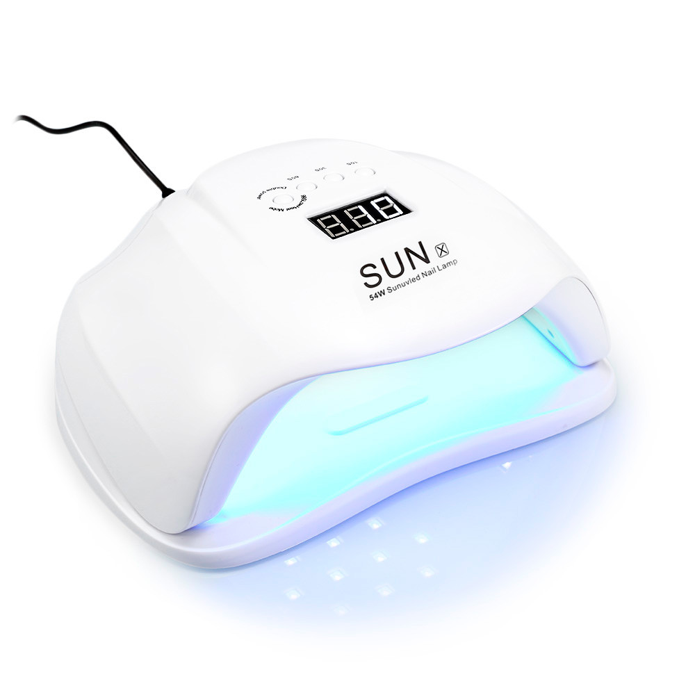 LED / UV Лампа SUN X гібридна (з дисплеєм) біла 54 Вт BP 