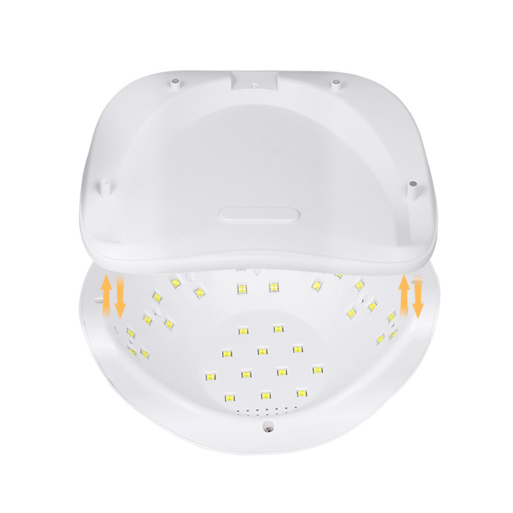 LED / UV Лампа SUN X гібридна (з дисплеєм) біла 54 Вт BP  Фото 4 