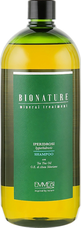 Шампунь от гипергидроза BioNature Iperidrosi Shampoo Emmebi, 1000 мл