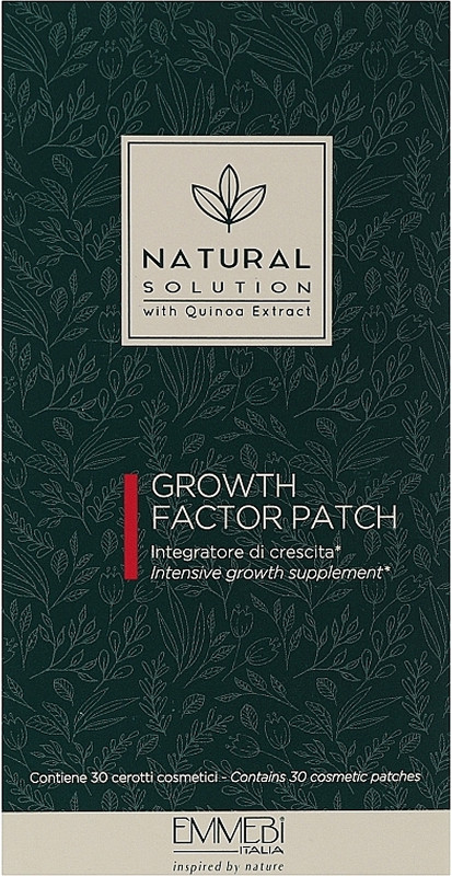 Патчі для росту волосся Natural Solution Gowth Pact Emmebi, 30 шт 