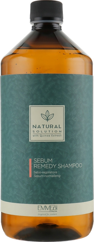 Шампунь себонормализующий Natural Solution Sebum Remedy Shampoo Emmebi, 1000 мл