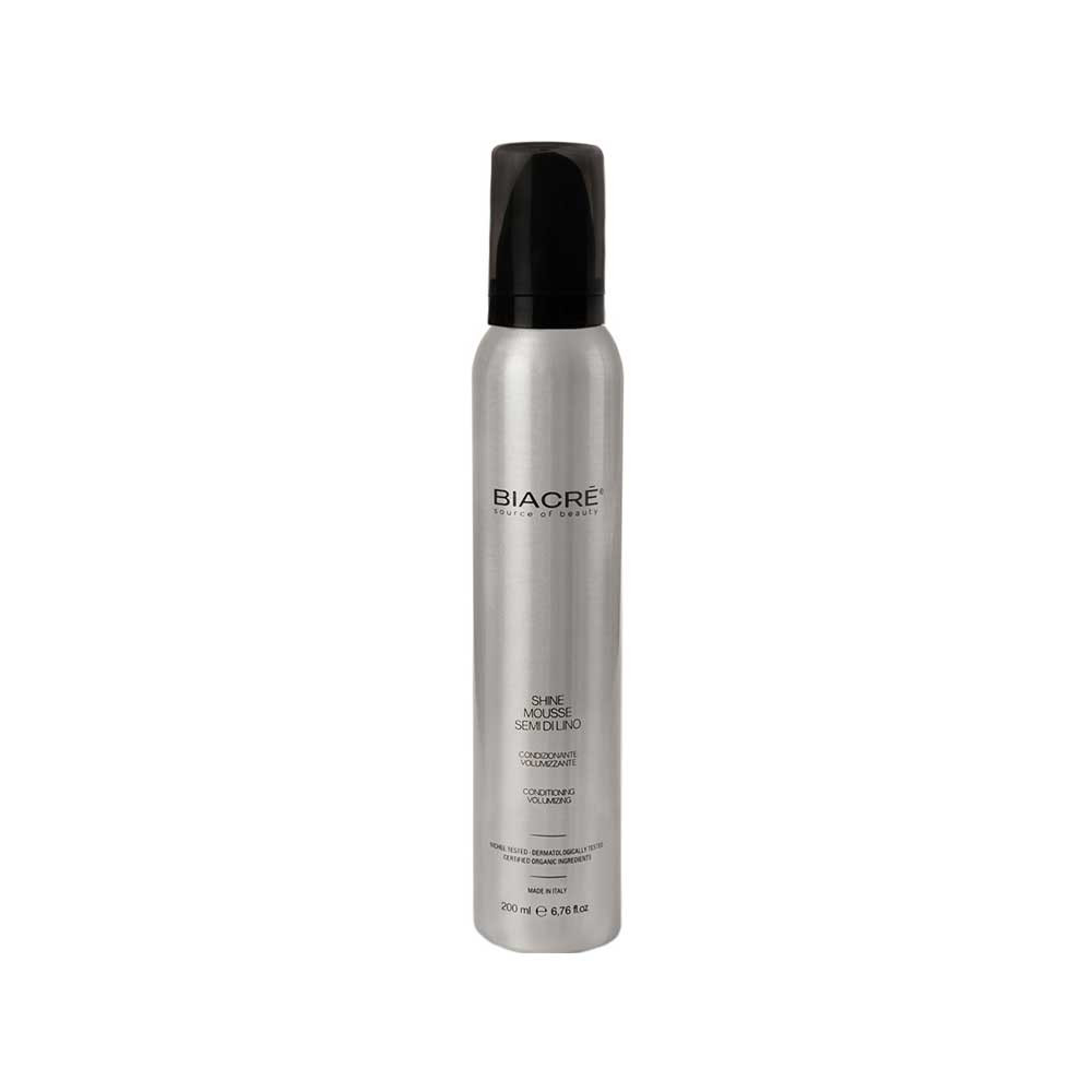 Протеиновая пенка для укладки SHINE MOUSSE BIACRE , 200 мл