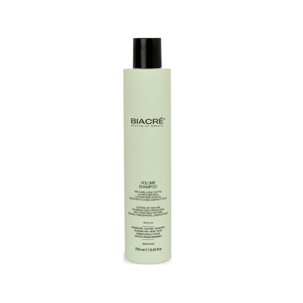 Протеиновый шампунь для объма VOLUME SHAMPOO BIACRE , 250 мл
