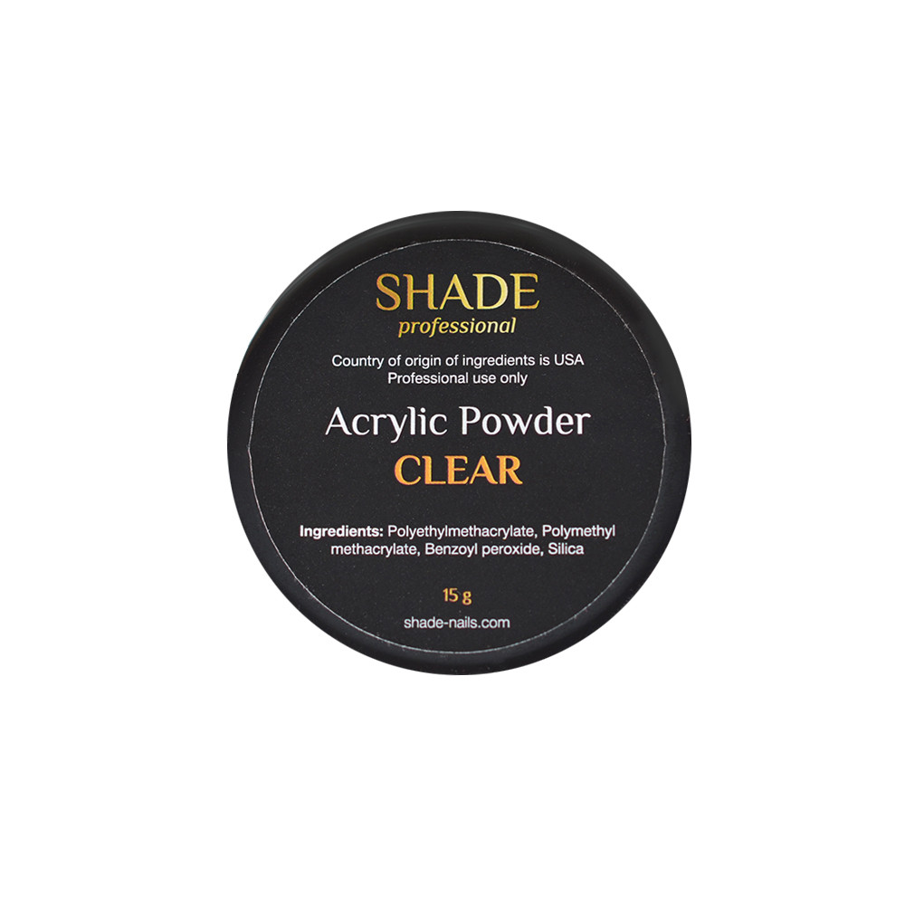 Акрилова пудра Clear Shade, 15 гр