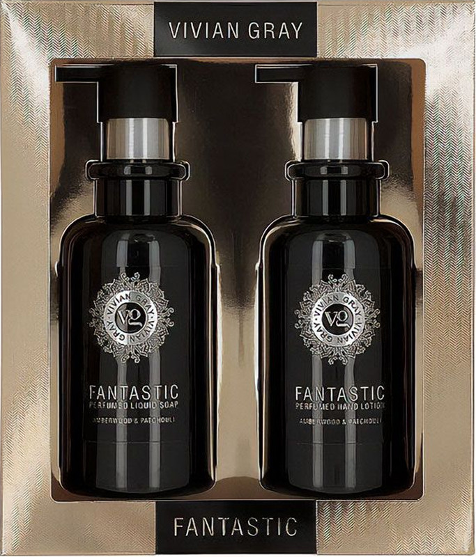 Набор Крем-мыло и лосьон для рук Amberwood & Patchouli Vivian Gray, 2х300 мл