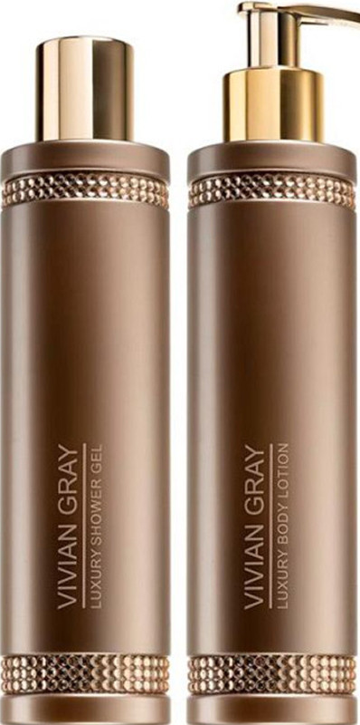 Набор Гель для тела и лосьон для тела Brown Crystal Vivian Gray, 2x250 мл