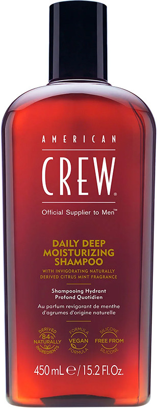 Шампунь для глубокого увлажнения Daily Deep Moisturizing Shampoo American Crew, 450 мл