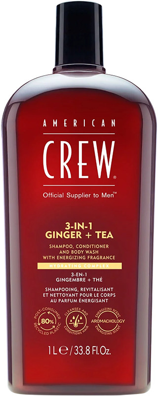 Шампунь 3 в 1 Energizing Shampoo American Crew, 1 л