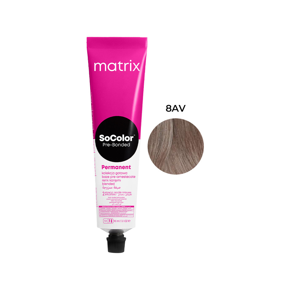 Крем-фарба для волосся SOCOLOR.beauty  відтінок 8AV, 90 мл Matrix