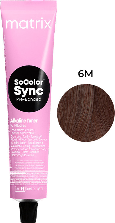 Краска для волос тон в тон  Color Sync, 6M, 90мл Matrix