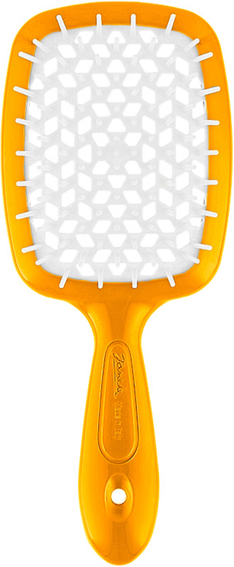 Щітка Superbrush помаранчева з білим Janeke 