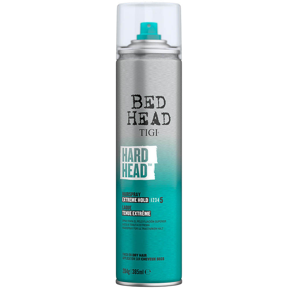 Лак для волос экстримальной фиксации Hard Head Hairspray TIGI, 385 мл