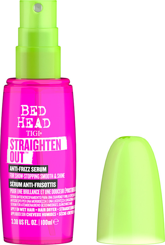 Сыворотка для выпрямления непослушных волос Straighten Out Anti Frizz Serum Tigi, 100 мл  Фото 2 