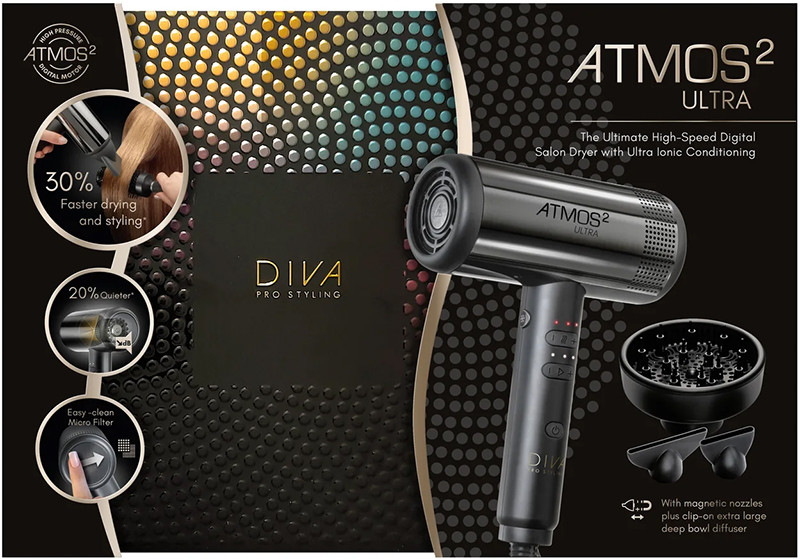 Фен для волос ATMOS 2 ULTRA DIVA  Фото 4 