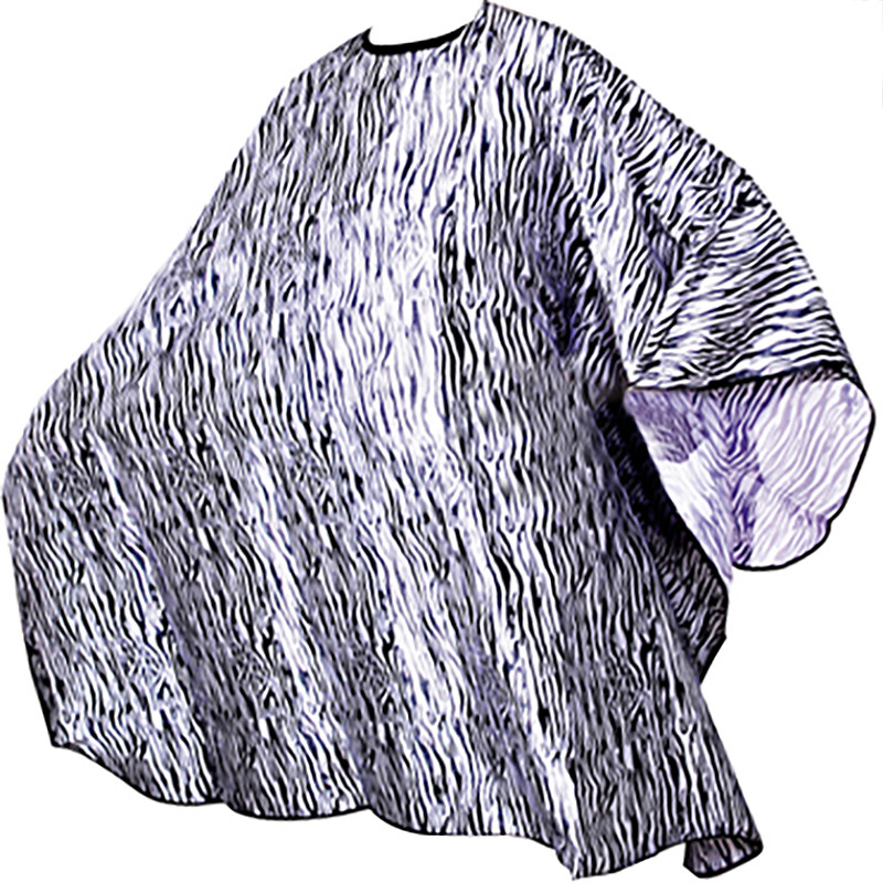 Накидка перукарська Zebra 147x128см зебра ТМ Eurostil