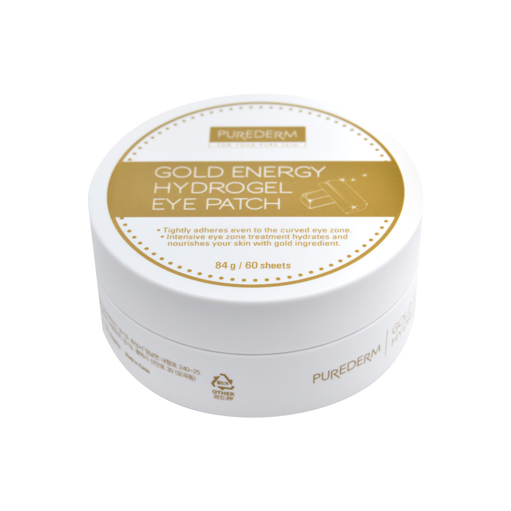 Патчи под глаза гидрогелевые (золотые) Purederm 84 г.* *