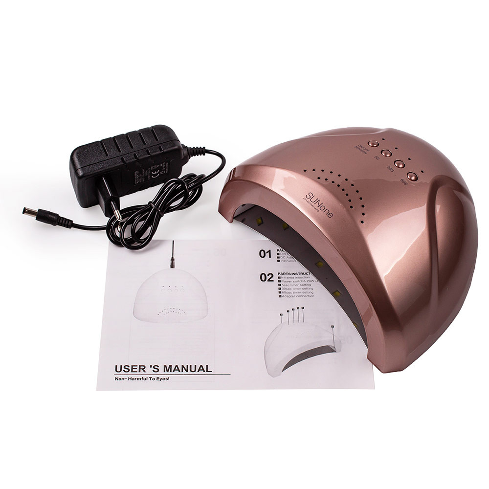 Лампа LED/UV SUN-1 Standart (без дисплея) бронза, 48 Вт 