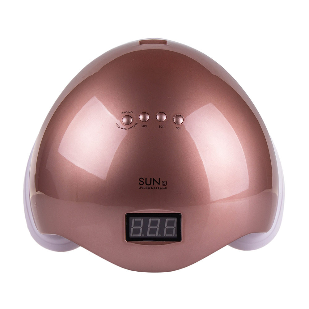 LED/UV Лампа SUN-5 гибридная (с дисплеем) ROSE BRONZ 48 Вт  Фото 2 