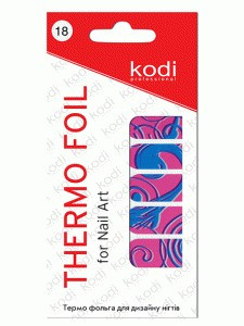 Термо-фольга для дизайну нігтів №18 Kodi