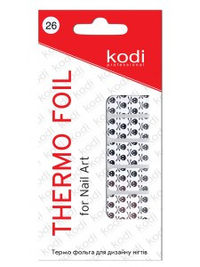 Термо-фольга для дизайна ногтей №26 Kodi