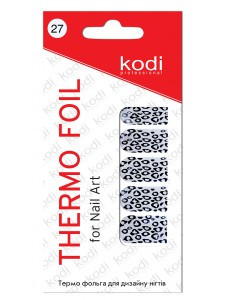 Термо-фольга для дизайну нігтів №27 Kodi