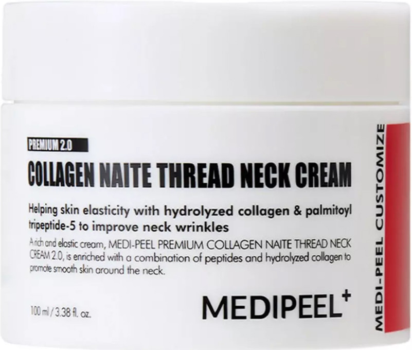 Крем для шеи антивозрастной с пептидами Medi-Peel Premium Naite Thread Neck CreamPRO, 100 мл