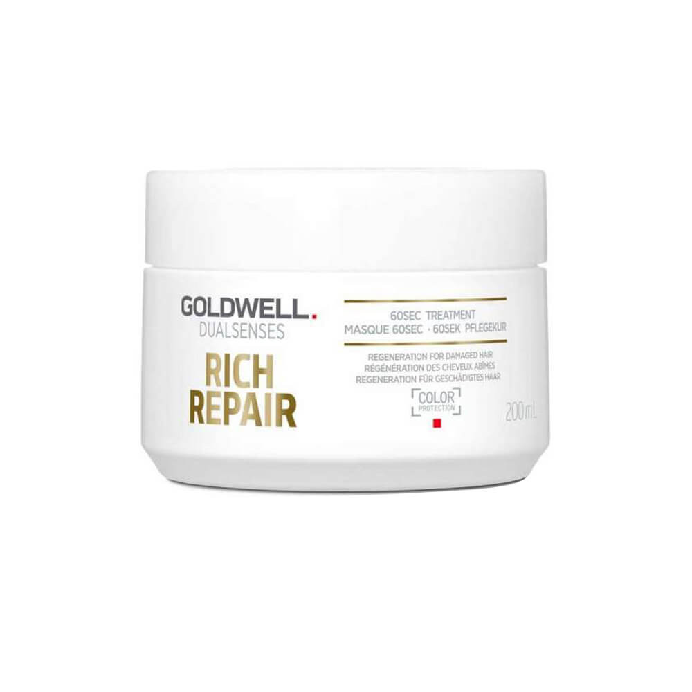 Маска для восстановления волос за 60 сек. Dsn Rich Repair Goldwell, 200 мл