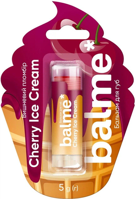 Бальзам для губ Cherry Ice Cream Balme, 5 г на beauty-prof.com Бальзам для губ Cherry Ice Cream Balme, 5 г