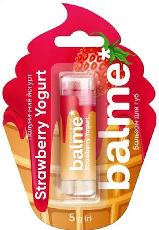Бальзам для губ Strawberry Yogurt Balme, 5 г 