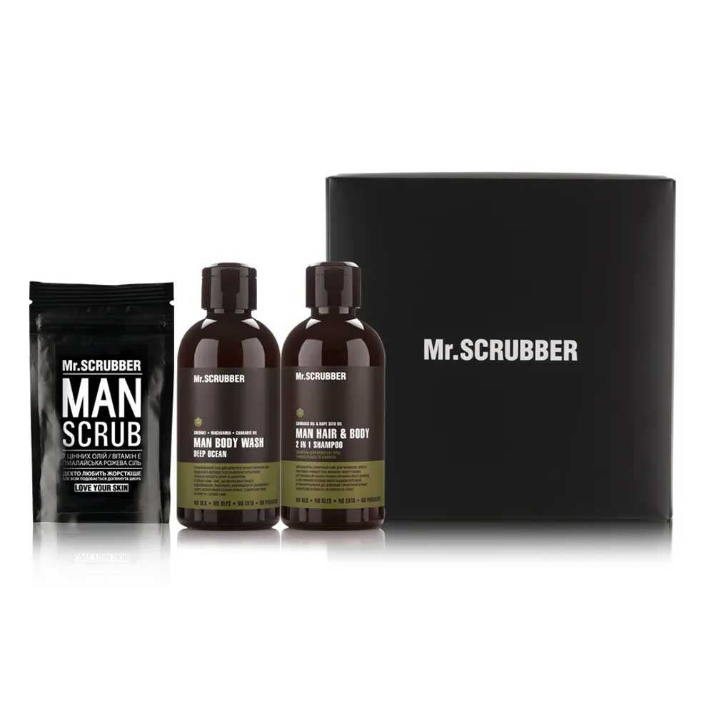 Набор мужской New Man Basic Mr.SCRUBBER