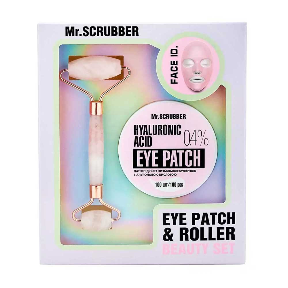 Набор Eye Patch&Roller Hyaluronic Mr.SCRUBBER