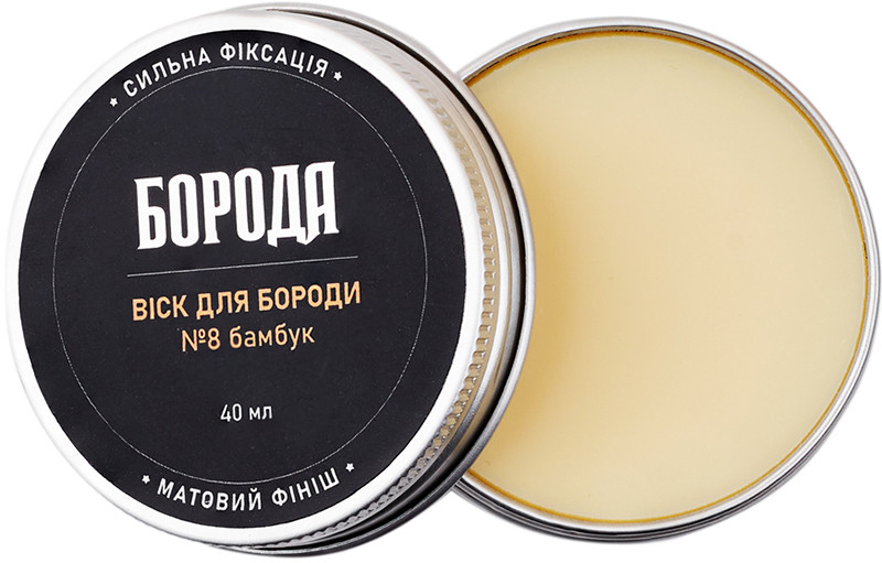 Воск для бороди №8 Бамбук ТМ Борода, 40 мл на beauty-prof.com Воск для бороди №8 Бамбук ТМ Борода, 40 мл