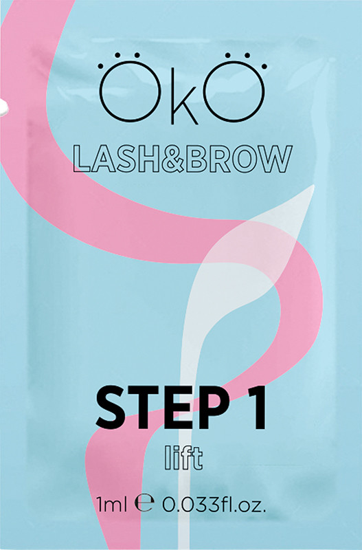 Складник для ламінування вій в саше OKO STEP 1 LIFT,  1 мл