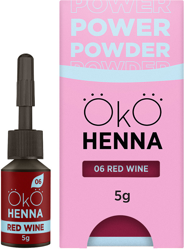 Хна для бровей 06 Red Wine OKO, 5 г