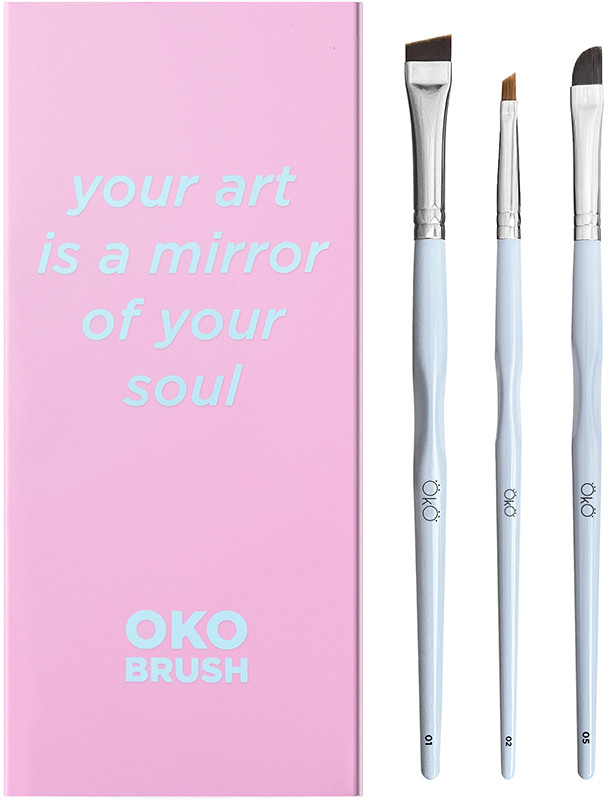 Набор кисточек OKO Your Art is a Mirror of Your Soul на beauty-prof.com Набор кисточек OKO Your Art is a Mirror of Your Soul